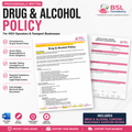 Drug & Alcohol Policy & Reasonable Suspicion Record (Editable Templates)