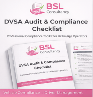 DVSA Audit Checklist for Haulage Operators (UK)